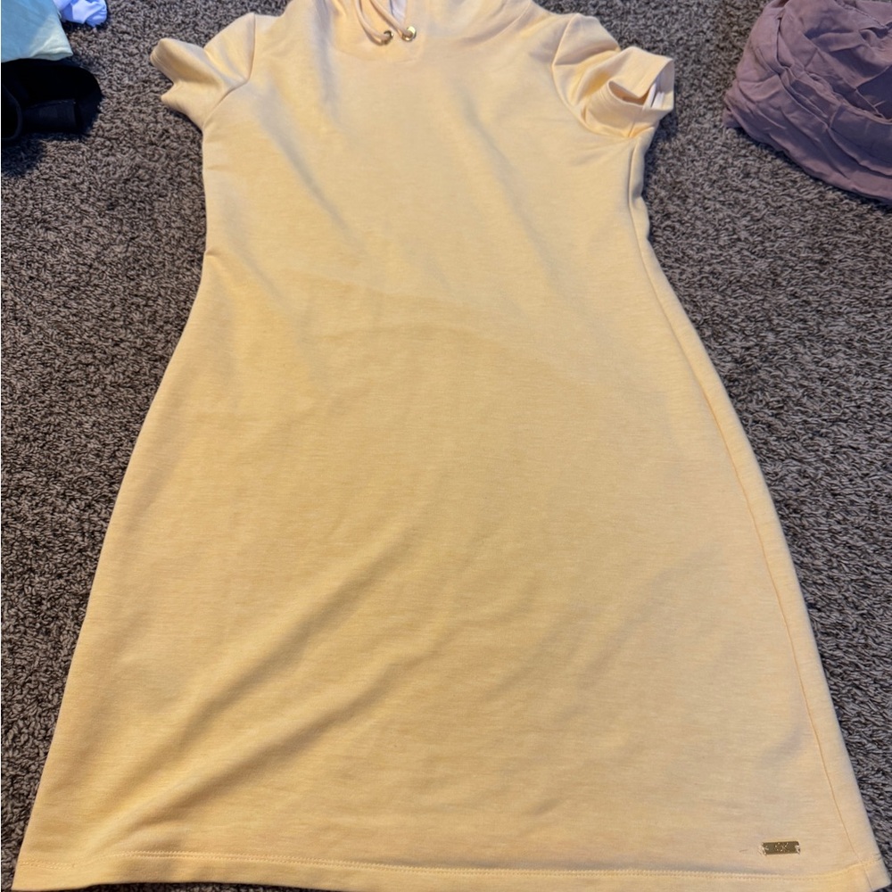 Calvin Klein Light Yellow Hoodie